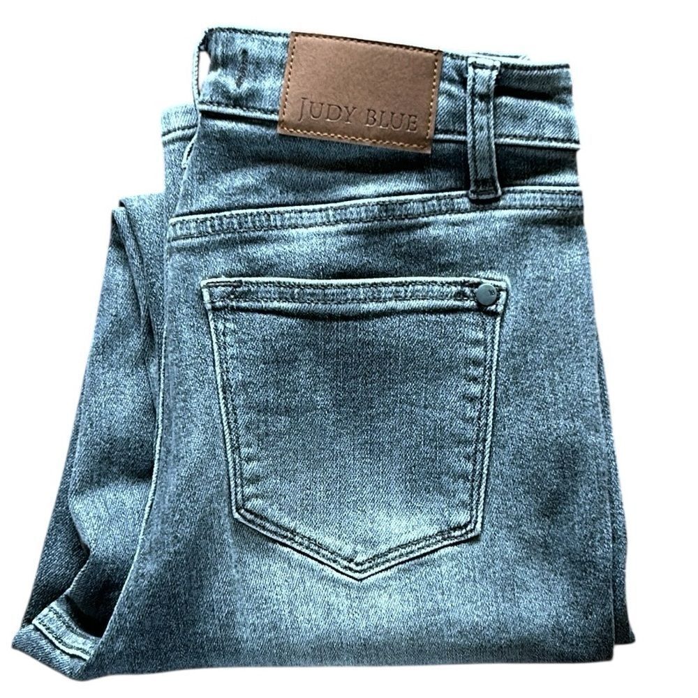 Judy Blue Slim Fit Grey/Black Jeans